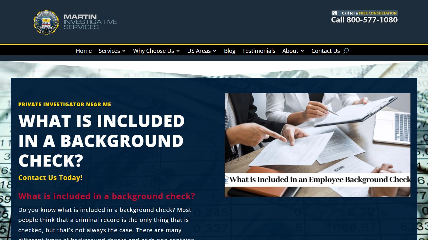 What Is Included In A Background Check? - martinpi.com